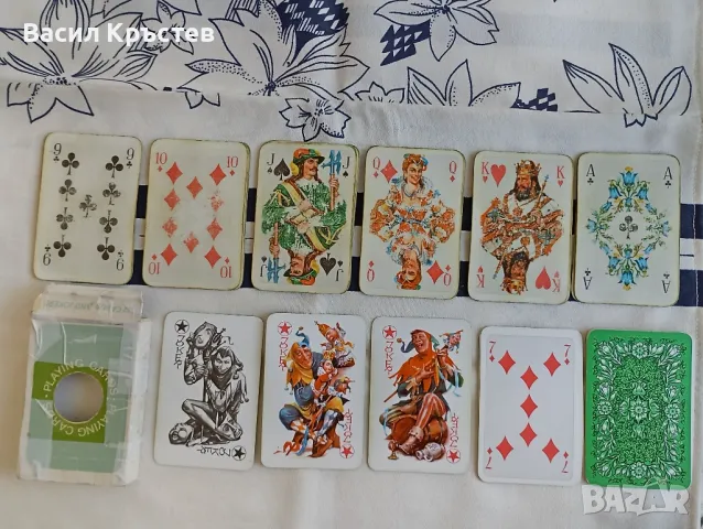 ROCOCO карти за игра - ГДР, Playboy, Bee №99 USA, Руски, - Зарове за игра, - Стари реклами от ПТ, снимка 3 - Карти за игра - 50130742