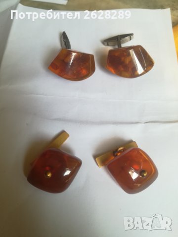 Ръкавели от Балтийски кехлибар