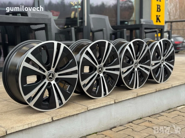 Оригинални Джанти Мерцедес Е-Класа W213-17 цола, снимка 2 - Гуми и джанти - 52991574