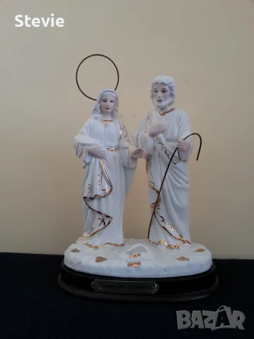 Порцеланова статуетка - Йосиф и Мария