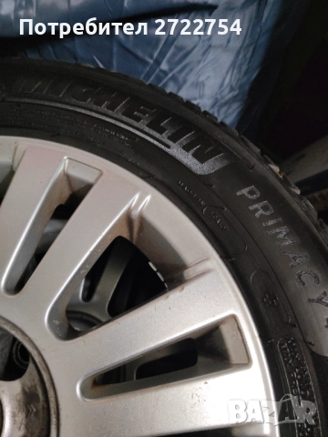 Оригинални джанти Citroen 16'' и гуми MICHELIN 215/55/16, снимка 5 - Гуми и джанти - 52985768