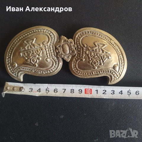 Посребрени тракийски пафти , снимка 8 - Антикварни и старинни предмети - 52845907