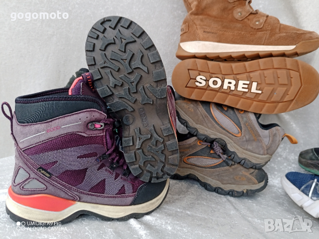 детски водоустойчиви туристически унисекс маратонки GORE-TEX®, original ecco® RECEPTOR, N- 31 - 32, снимка 17 - Детски маратонки - 44572487