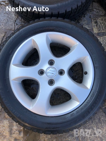 4бр. алуминиеви джанти от Suzuki Swift 15 цола., снимка 5 - Гуми и джанти - 53880458