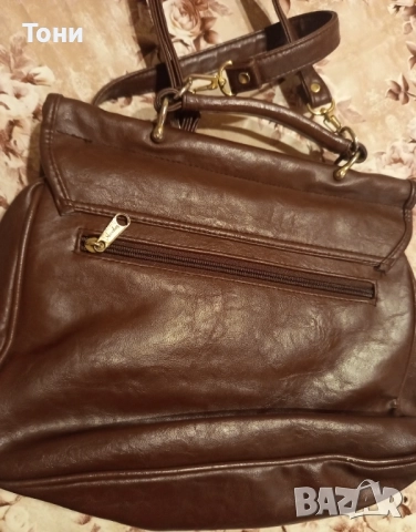 SANCHEZ Оригинал Нова Кожена Дамска Чанта , снимка 9 - Чанти - 52793438