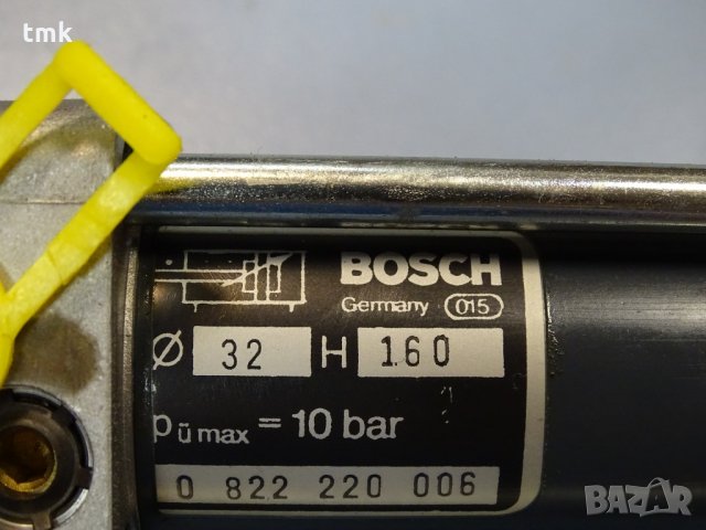 Пневматичен цилиндър BOSCH O 822 220 OO6, Ф32, H-160, снимка 3 - Резервни части за машини - 34547993