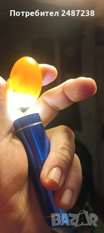 Стар кехлибар,огромно зърно от бтоеница, снимка 5 - Колекции - 53991968