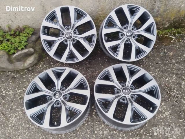 Лети джанти 16 и 17 цола 5х114.3 КИА Хюндай, снимка 6 - Гуми и джанти - 53970207