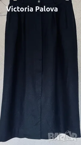 Винтидж миди пола от тежка коприна ( 100%)  Liz Claiborne Collection , снимка 4 - Поли - 56185456