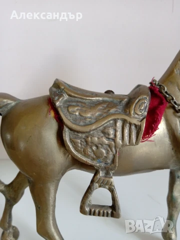 Бронзова статуетка, снимка 3 - Статуетки - 50494853