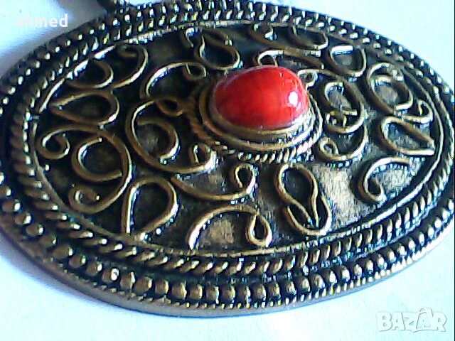 красиво позлатано колие 4окер, снимка 2 - Колиета, медальони, синджири - 51107633