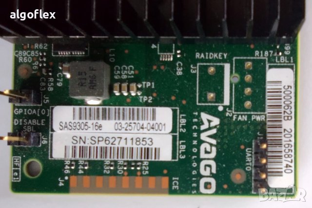 Контролер Avago Broadcom SAS9305-16e HBA JBOD SAS/SATA 16 външни портa 0VYM4, снимка 3 - Други - 42620596