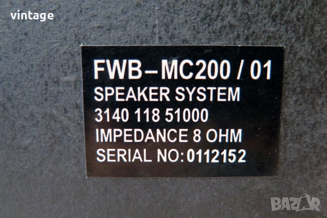 Philips FWB-MC200, снимка 10 - Тонколони - 51765370