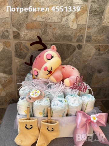 Торти от памперси , снимка 8 - Пелени, памперси - 52488825