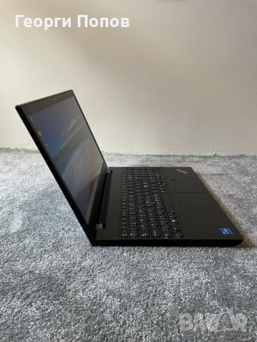 i7-11800H, 32GB DDR4, Nvidia Quadro T1200 - Lenovo ThinkPad P15v - 512GB NVMe SSD M.2, 15.6''IPS Ful, снимка 6 - Лаптопи за работа - 54042244