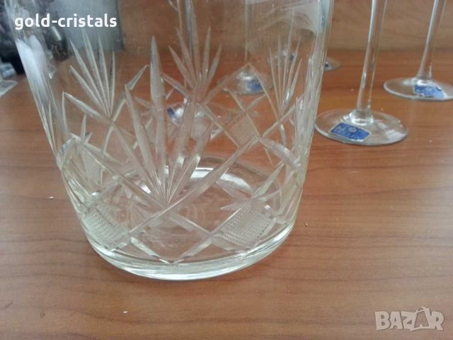 Кристални чаши , снимка 7 - Антикварни и старинни предмети - 30375671