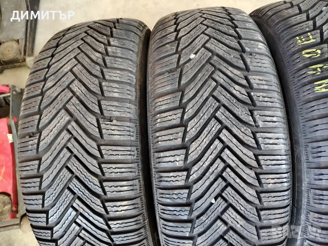 4бр.зимни гуми MICHELIN 215 55 17 DOT21 цена за брой, снимка 4 - Гуми и джанти - 55802637