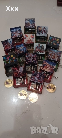 Музикална коледна кутия, снимка 10 - Музикални играчки - 52539618