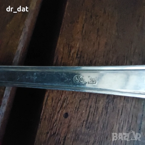 6 броя дебело посребрени немски лъжички LW, снимка 2 - Антикварни и старинни предмети - 54087367