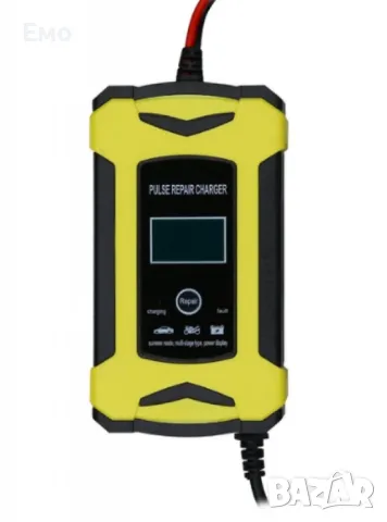 Зарядно устройство 12V/6A смарт зареждане с дисплей и импулсен режим, снимка 4 - Аксесоари и консумативи - 47934819