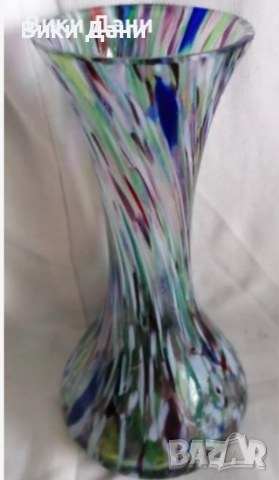 вази Морано цветно стъкло, снимка 12 - Вази - 30491748