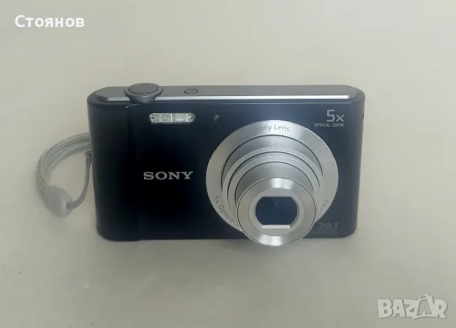 Цифров фотоапарат Sony DSC-W800 / 20.1 Mpx, снимка 3 - Фотоапарати - 56175990