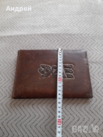 Стар Кожен калъф #11, снимка 6 - Други ценни предмети - 53369325