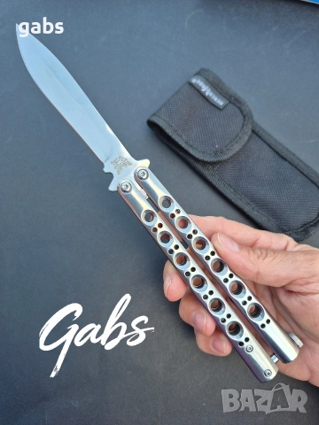 Сгъваем нож тип пеперуда Benchmade Balisong DBM-62,Weehawk, снимка 11 - Ножове - 54351418