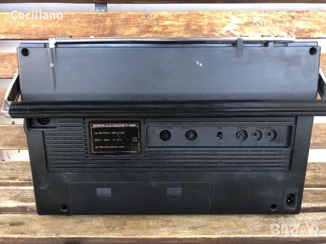 Радиокасетофон SIEMENS CLUB 726, снимка 8 - Радиокасетофони, транзистори - 54228269