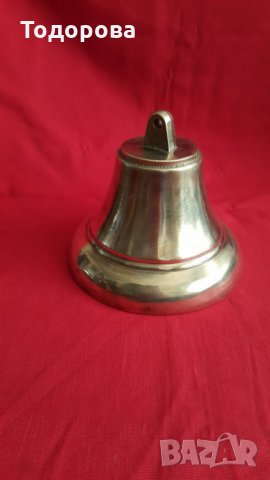 Голяма бронзова камбана, снимка 3 - Антикварни и старинни предмети - 30631875