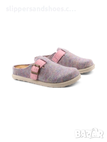 Дамски домашни чехли Inblu филц цвят лилав 36/41