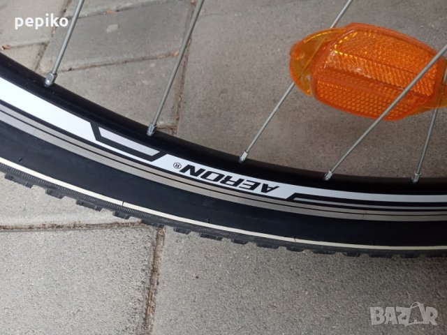 Продавам колела внос от Германия алуминиев градски велосипед JULIETA 28 цола с 6 скорости ДИНАМО ГЛА, снимка 16 - Велосипеди - 30235735