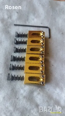Продавам:Винтидж седла за китара тип стратокастер gold., снимка 5 - Китари - 49392453