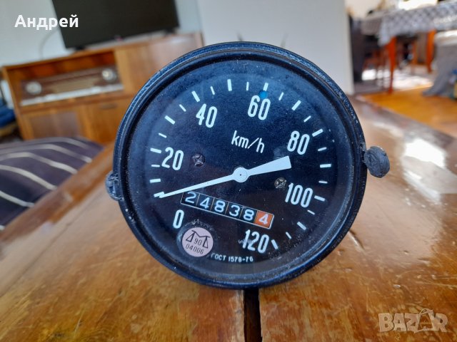 Стар скоростомер,километраж #5, снимка 2 - Други ценни предмети - 37248415
