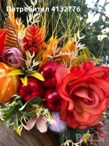 Диадема с цветя, снимка 2 - Аксесоари за коса - 50931218