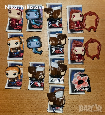 Stranger Things Kinder Joy фигурки