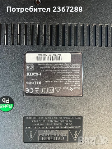 SmartTech 43FN10N3 за части, снимка 4 - Части и Платки - 51290453