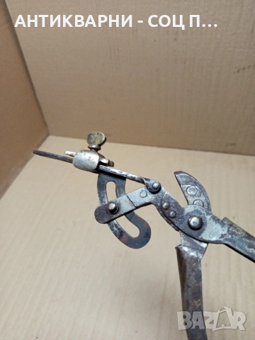 Стари Български Клещи За Чапраз На Банцингови Ленти. , снимка 6 - Антикварни и старинни предмети - 52578079