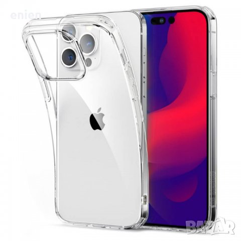 Тънък силиконов кейс за iPhone 14 Plus / прозрачен, снимка 1 - Калъфи, кейсове - 39404987