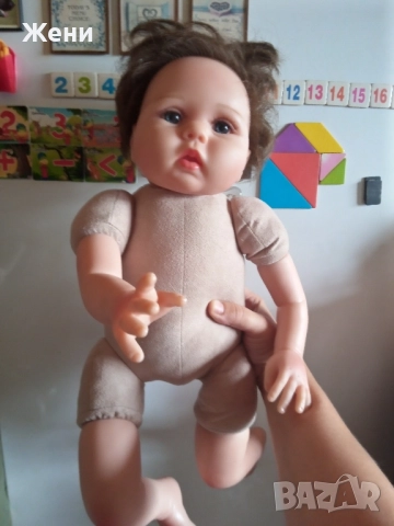 💖Реалистични винилови кукли бебе Реборн Reborn, снимка 7 - Кукли - 44889489