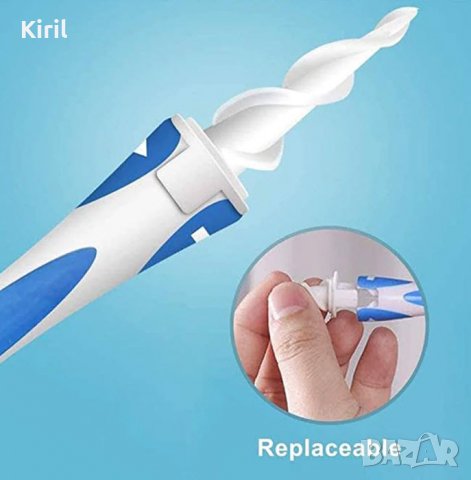 Уред за почистване на уши Smart Swab 16 броя накрайника , снимка 4 - Други - 32207933