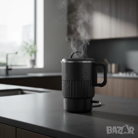 Преносим електрически чайник от неръждаема стомана, снимка 3 - Други - 51992631