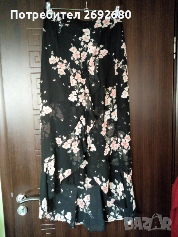 Нова плисирана пола 48-размер, нови дълги поли М-ка., снимка 4 - Поли - 44951776