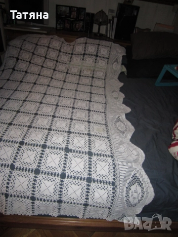 Покривало за спалня  ТЪКАНО СУКНО И  РЪЧНИ ПЛЕТИВА - АВТЕНТИЧНИ, снимка 11 - Декорация за дома - 51632030