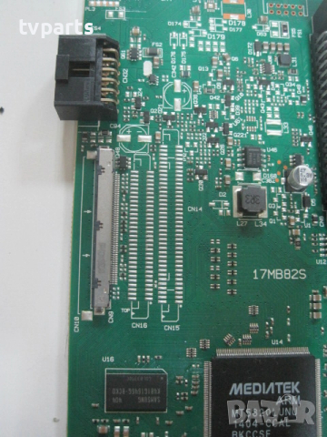 Мейнборд 17mb82s 100% работещ, снимка 2 - Части и Платки - 54278762