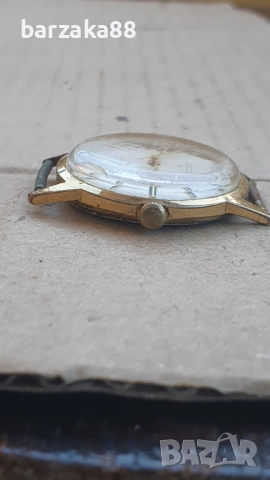 Мъжки позлатен часовник Osco 17 jewels, снимка 3 - Мъжки - 53889307