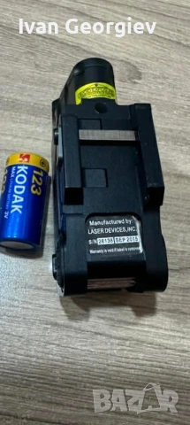 Лазер с фенер за глок 17 19 , снимка 6 - Екипировка - 53099240