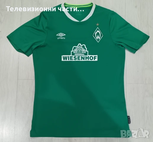 Футболна тениска фланелка Werder Bremen 2019/2020 домакниски екип Umbro RN141377 Вердер Бремен, снимка 3 - Спортни дрехи, екипи - 50840167
