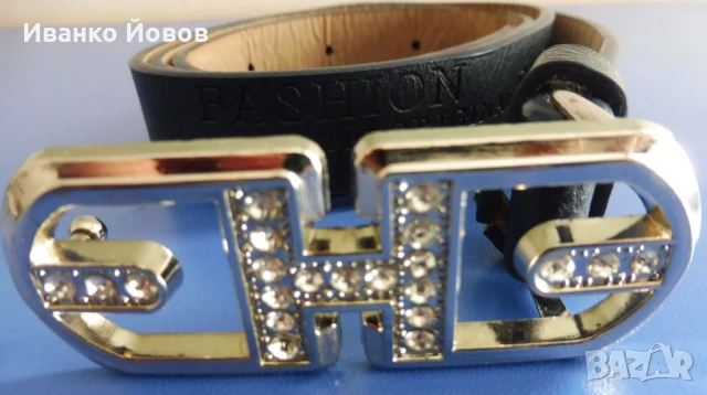 Дамски колан FASHION, модерен, цвят син, снимка 10 - Колани - 51414334