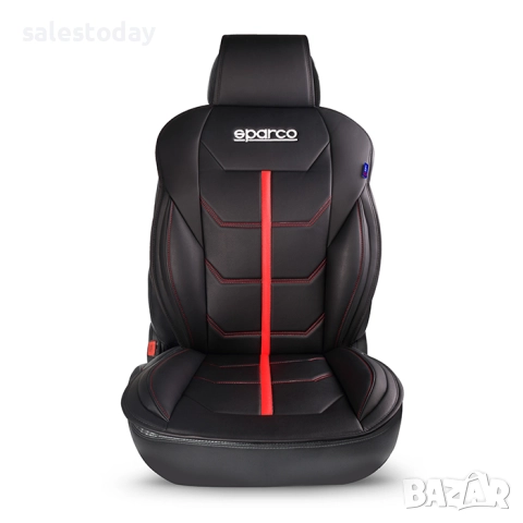 Подложка за седалка Sparco С Червен кант